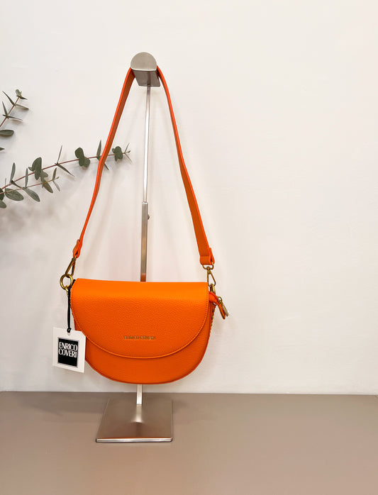 Orange Saddle Bag