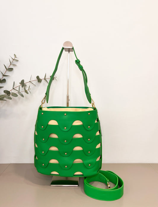 Green Large Bucket Bag
